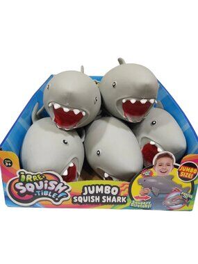 1 x 🆕 NEW🔥VIRAL on TikTok🦈 JUMBO Great Shark Squishy -  Five below RARE